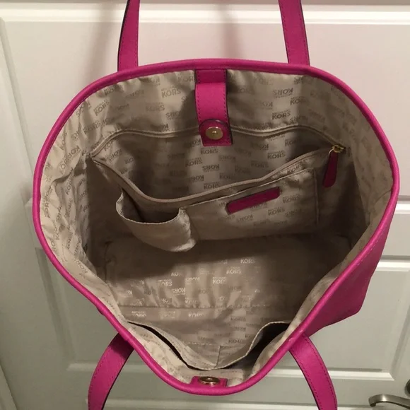 Michael Kors Pink Tote - Picture 5 of 10